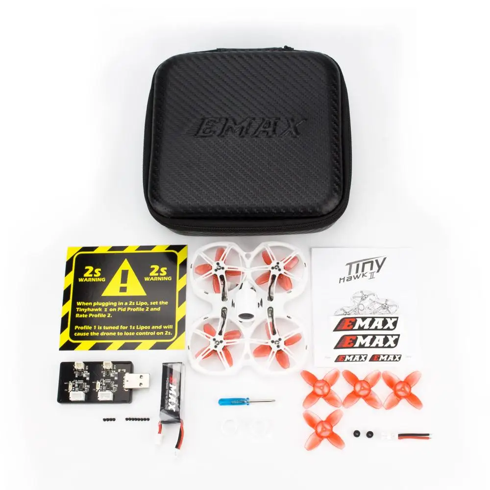 EMAX официальный Tinyhawk II Крытый FPV гоночный Дрон RC игрушка Квадрокоптер 16000KV RunCam Nano2