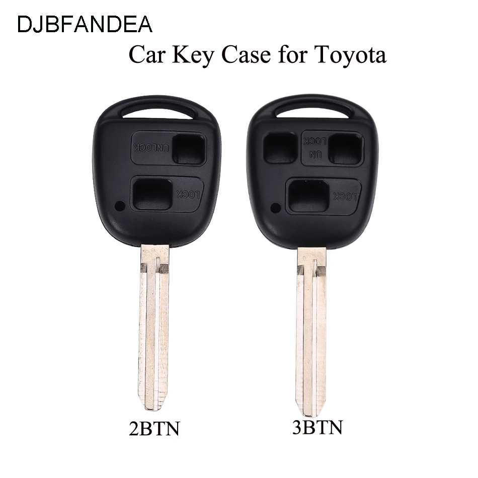 DJBFANDEA 2/3 кнопочный ключ дистанционного управления для Toyota Yaris Avalon Camry RAV4 Corolla Echo Blade