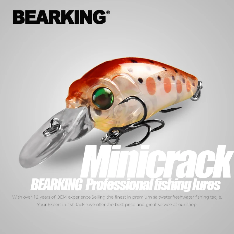 BEARKING C55 популярная модель профессиональные рыболовные приманки A + мини гольян