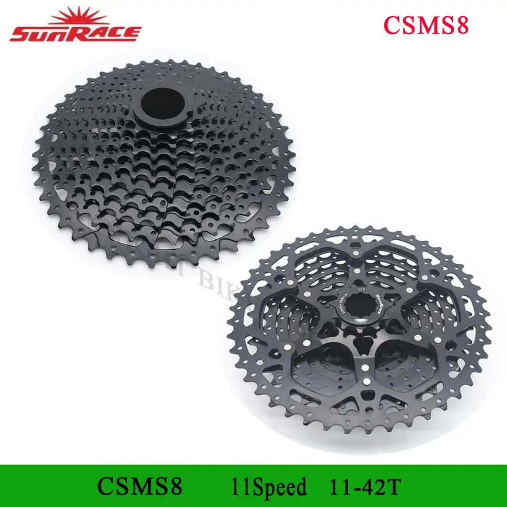 Кассеты Sunrace CSMS8 для горного велосипеда 11 42T 11S свободное колесо XTR XT SLX M7000 M8000 M9000 Sram