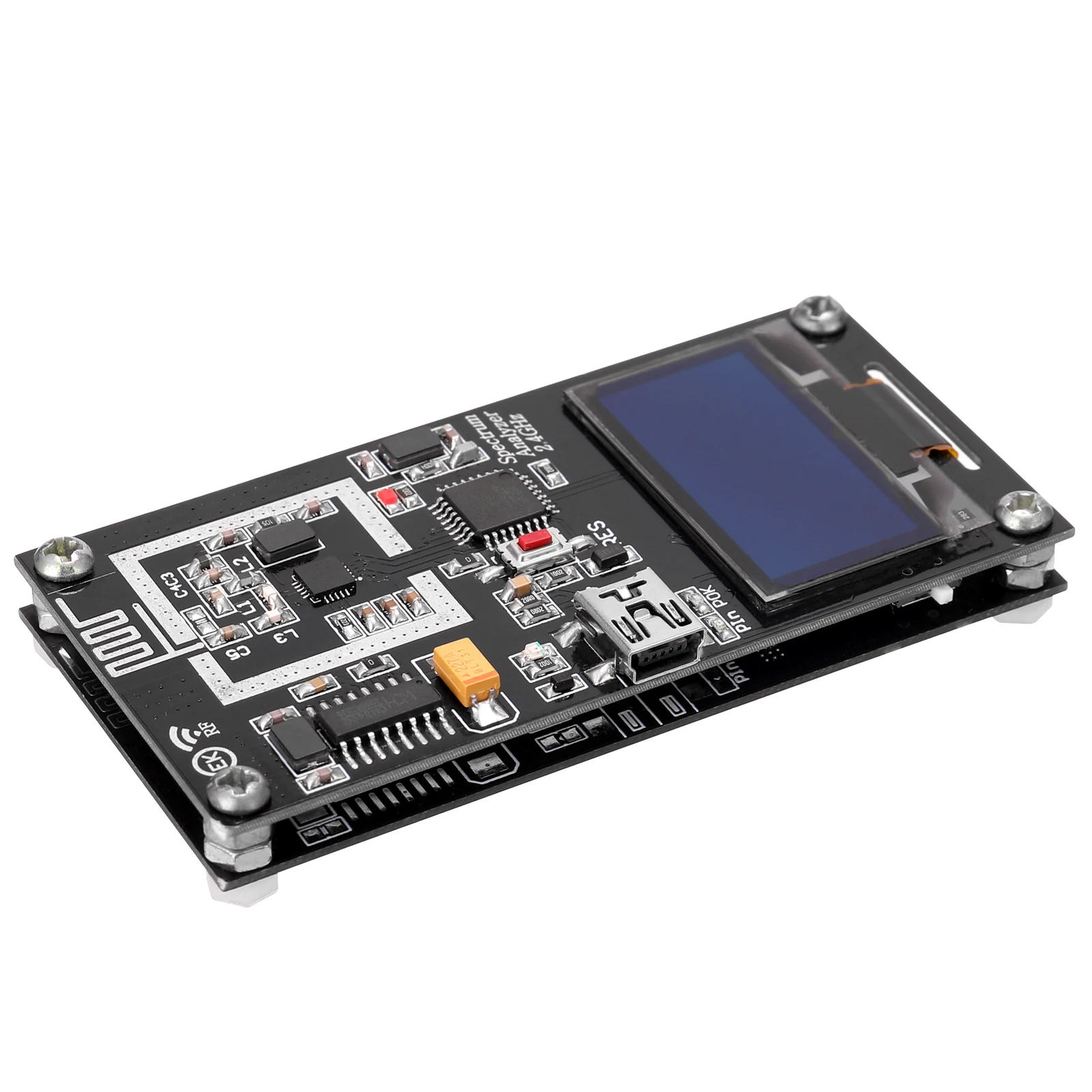 Простой мини-анализатор спектра 2 4 г Частотный Спектрограф сканер nrf24l01p сделай