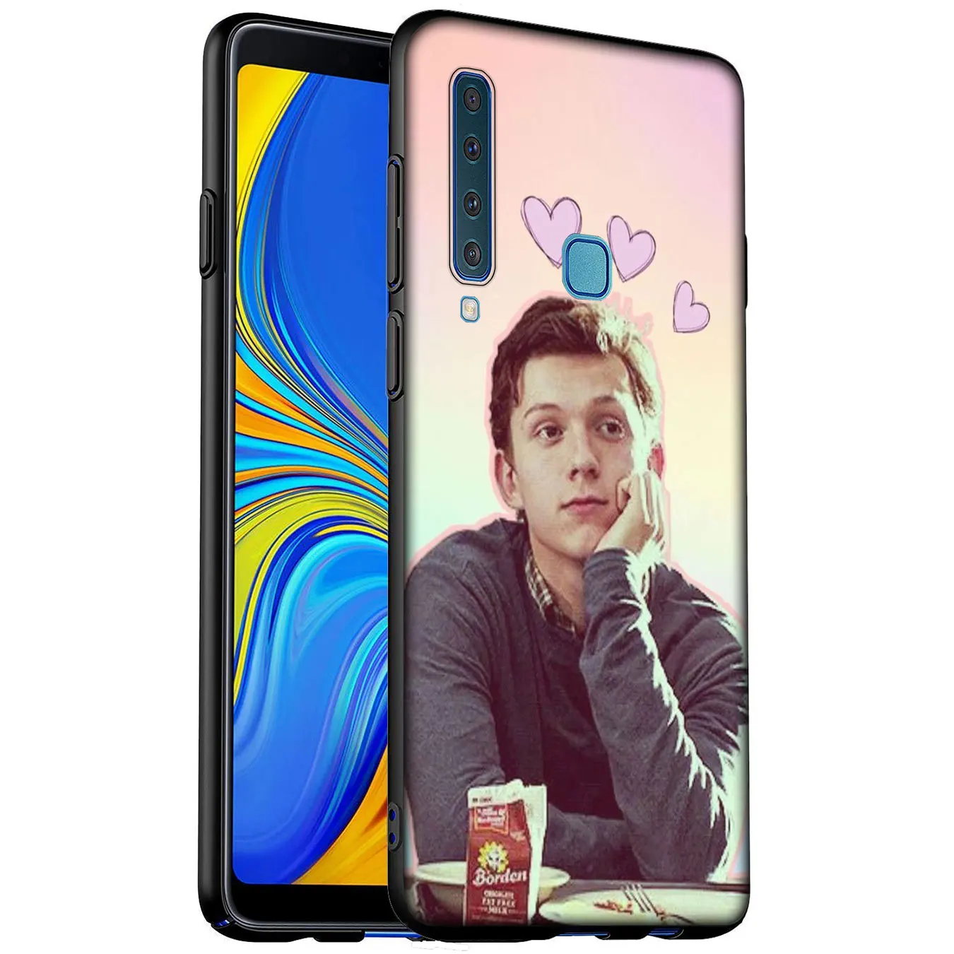Tom Holland Soft Silicone Phone Case for Samsung Galaxy A6 A7 A8 A9 2018 A3 A5 2016 2017 Note 9 8 10 Plus |