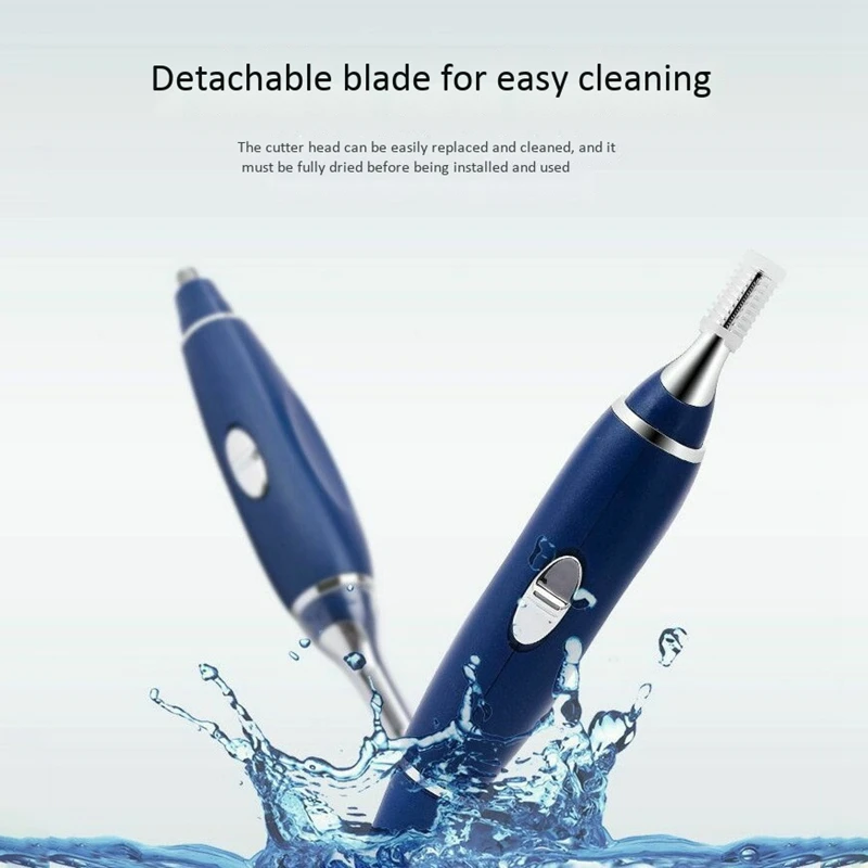 Nose Ear Hair Trimmer Face Neck Eyebrow Shaver Clipper Groomer Cleaner Unisex Multifunction | Бытовая техника
