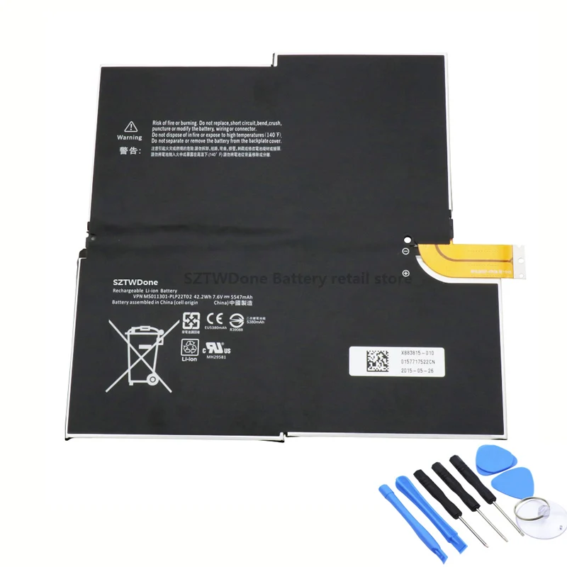 SZTWDone новый планшет аккумуляторной батареи для Microsoft Surface pro 3 1631 MS011301 PLP22T02 X883815 010