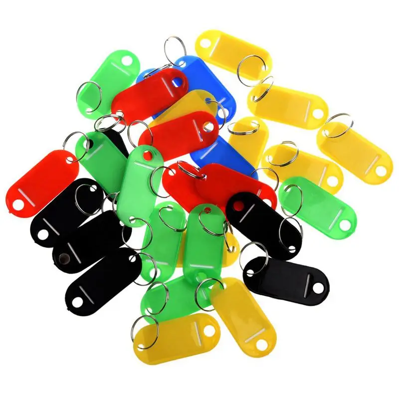 FGGS 20 x plastic key tag identification label | Bag Parts &amp Accessories