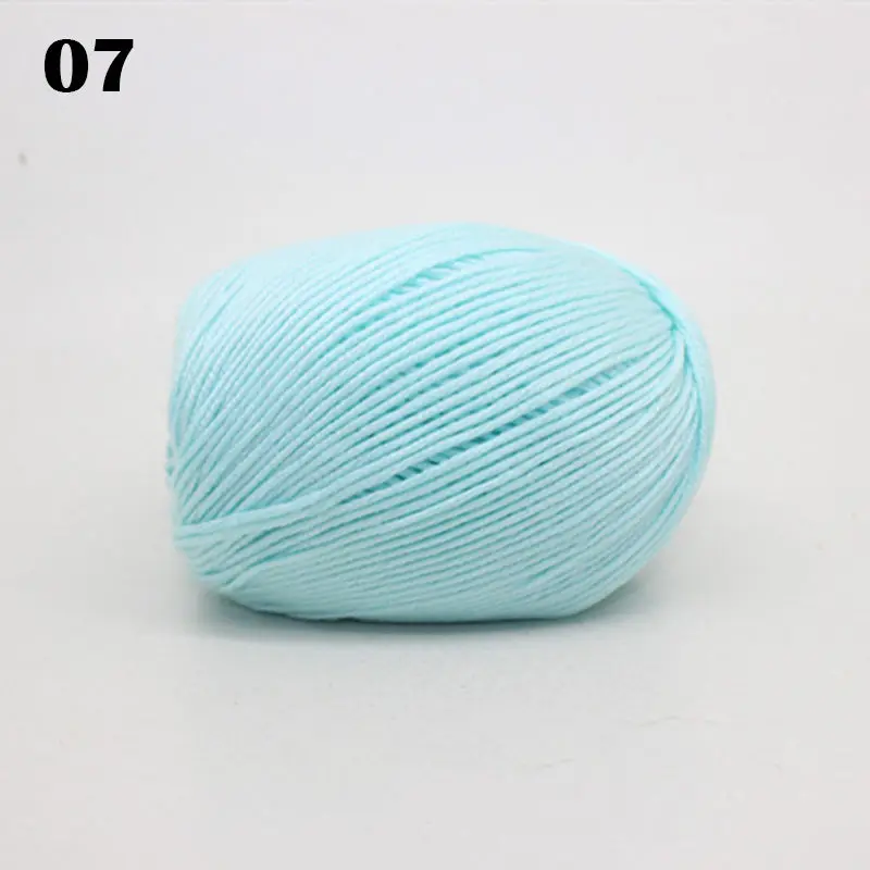 Мягкая натуральная гладкая детская кашемировая шелковая шерсть ручная вязка крючком плетеные шарики швейная шерсть подарок шерстяная смешанная пряжа для свитера DIY