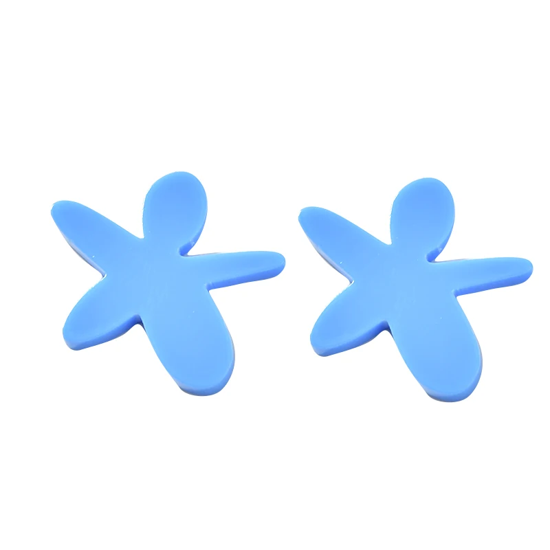 Акриловые нерегулярные специальные формы выдолбленные Цветочные накладки на