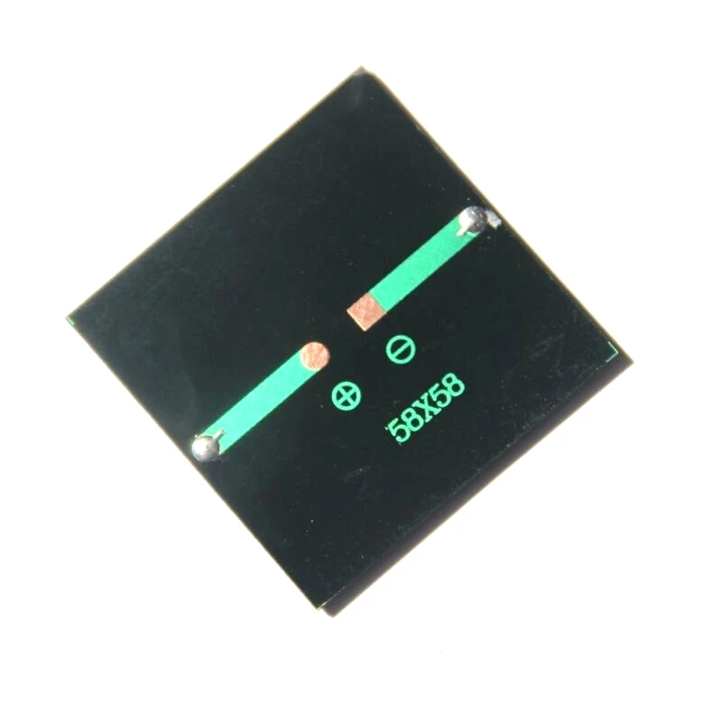 0.45W 2V Mini Solar Cell Polycrystalline Panel Module DIY System For LED 58*58*3MM 50pcs/lot Free Shipping | Электроника