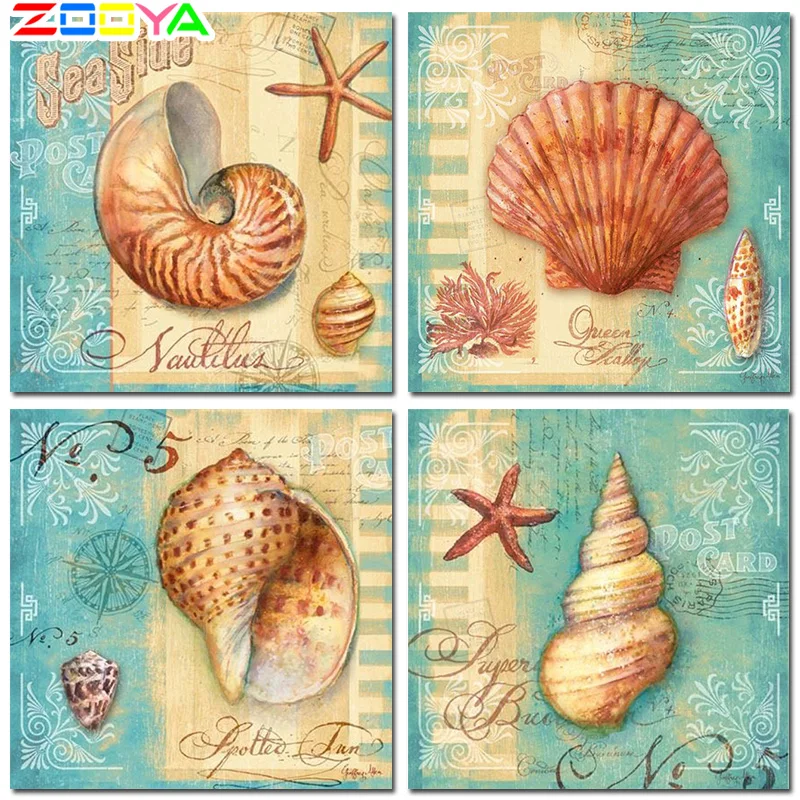 Zooya Diy полностью квадратная круглая дрель 5D алмазная картина крестиком Алмазная