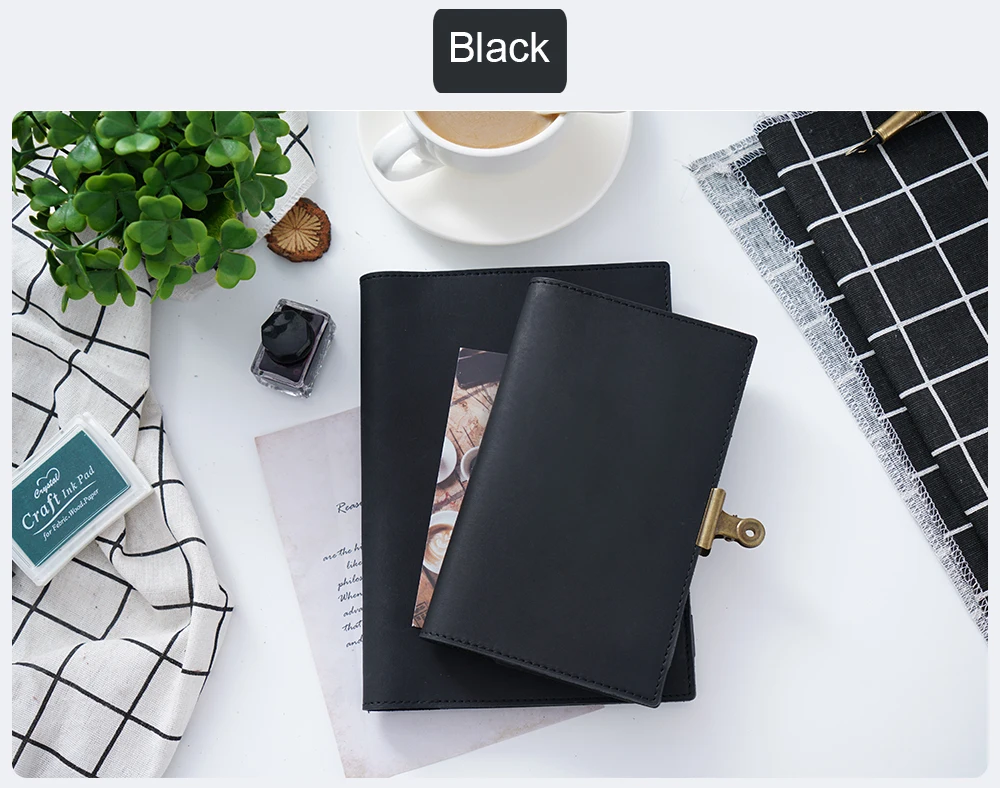 Натуральная кожа блокнот планировщик обложка книги A5 B6 A6 для MD дневник Bullet Journal Рисование Sketchbook