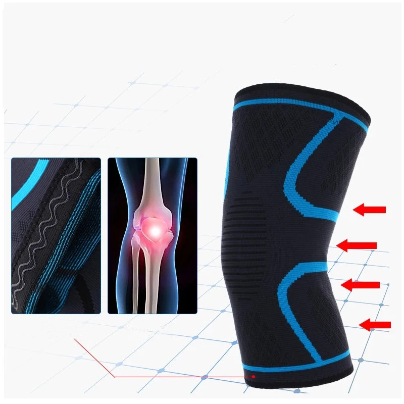 1 шт., эластичный Фиксатор колена для ног | AliExpress