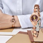 Женские кварцевые часы DOM Mini, часы из вольфрамовой стали, люксовый топ-бренд, водонепроницаемые часы с браслетом, стильные часы для женщин, наручные часы, Reloj W-735CK-9M