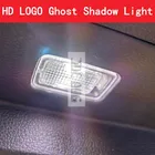 2 шт. для NIO ES6 ES8 EC6 HD, не выцветающий светодиодный проектор для дверсветильник автомобиля, привидение, светильник свет, приветственный свет, атмосферсветильник