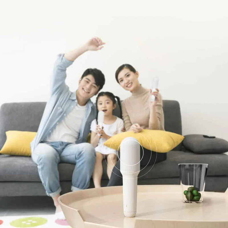 Встроенный микрофон для караоке Xiaomi Mijia YMI беспроводная запись подходит семейных