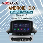 Автомагнитола на Android 10 с GPS-навигацией для Renault Megane 3, Renault Fluence 2008-2014, автомагнитола, головное устройство, мультимедийный плеер