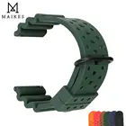 Ремешок резиновый для мужских и женских часов, 202224 мм