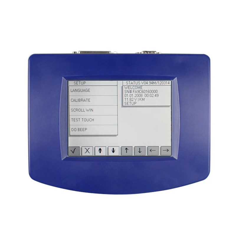 High quality Digiprog3 V4.94 auto diagnosis odometer Digi prog III Digiprog 3 main unit with OBD2 ST01 ST04 Cable free shipping |