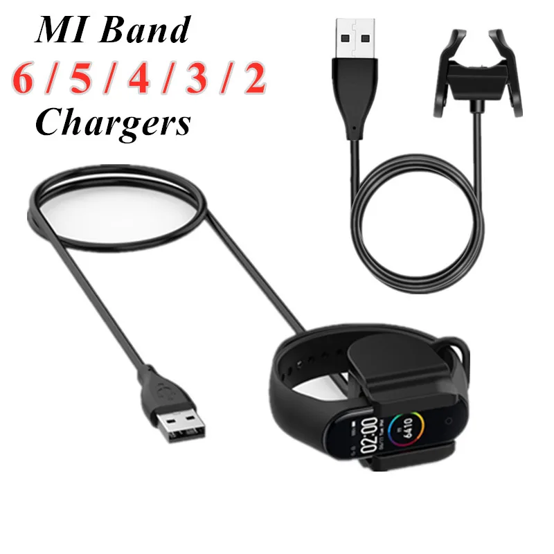 

Кабель-адаптер для зарядного устройства для Xiaomi Mi Band 6 5 4 Miband 3, зарядный USB-кабель для смарт-браслета Mi band 5