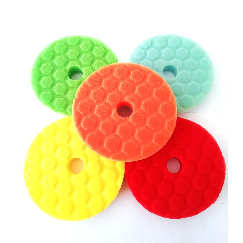 

5pcs/lot 6inch Polishing Pads Sponges Wax Foam Buffing Polishing Buffer Pad