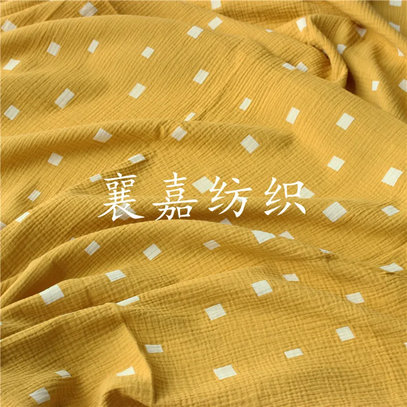 Брюки из хлопка и креповой ткани двойного слоя марли Принт Детская одежда В