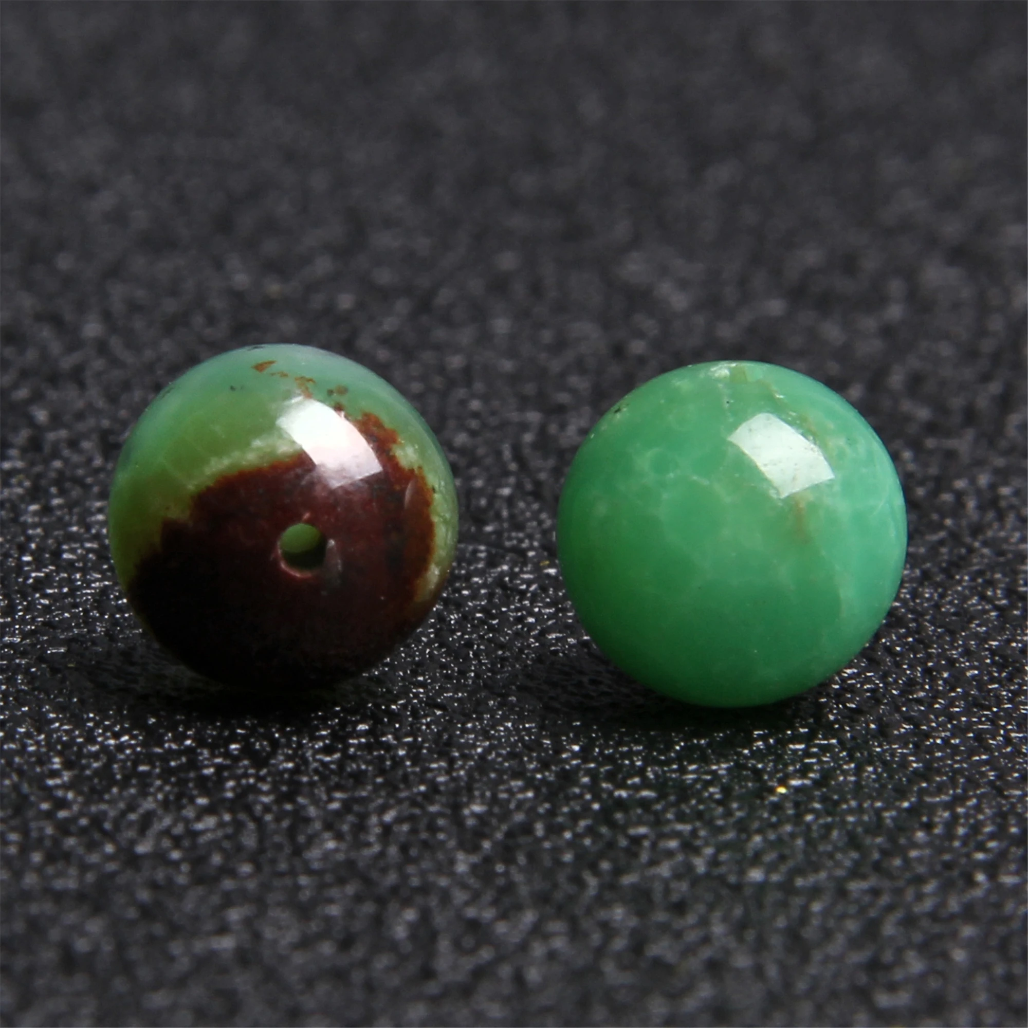 

High Quality Natural Australia Chrysoprase Jades Stone Round Loose Beads 6 8 10 MM Pick Size For Jewelry Making Bracelet