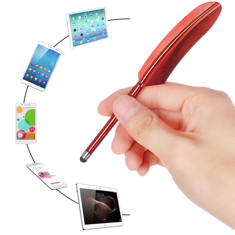 

Feather Capacitive Touch Screen Pen Stylus For ipad for iPhone