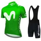 2022 флуоресцентный зеленый дышащий велосипедный комплект из Джерси, Мужская одежда для горного велосипеда с коротким рукавом, летняя одежда для велоспорта, велосипедная одежда