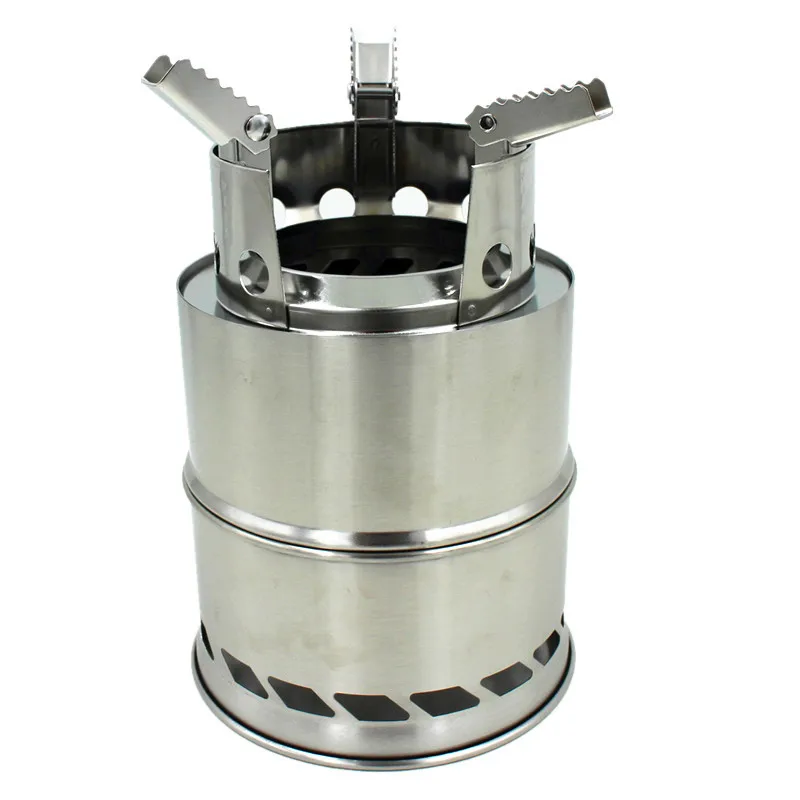 Большой размер походная дровяная печь портативная газовая дрова горящая для