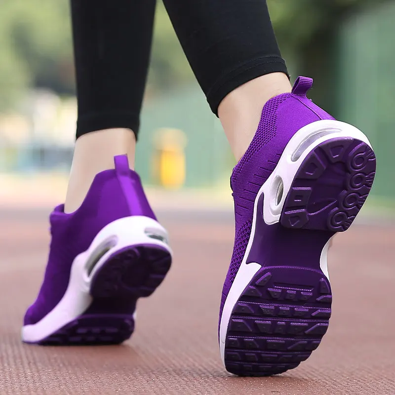 

BLWBYL Platform Ladies Sneakers Breathable Women Casual Shoes Woman Fashion Height Increasing Shoes Plus Size 35-42