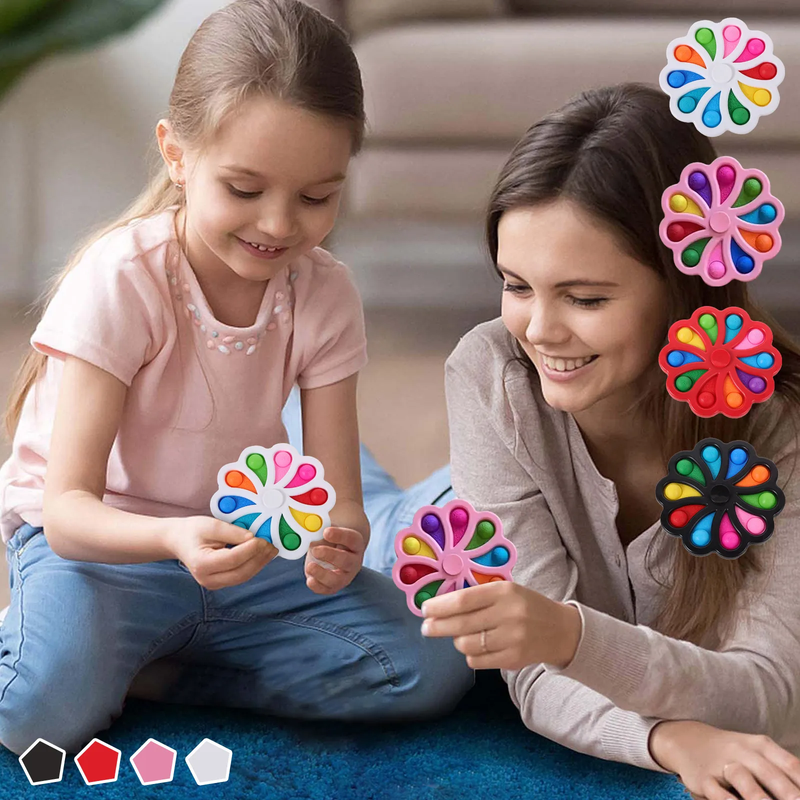 New Fidget Simple Dimple Toy Fat Brain Toys Stress Relief Hand For Kids Adults Early Educational Autism Special Need | Игрушки и хобби