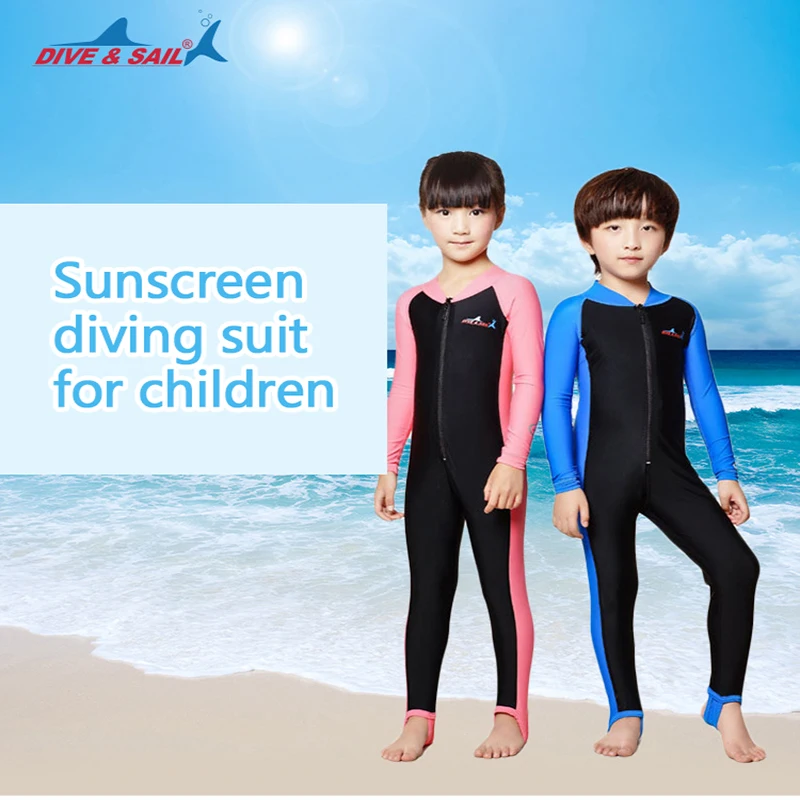 Детский Гидрокостюм Рашгард UPF50 + лайкровый костюм с длинными рукавами для