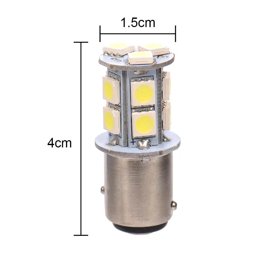 1 шт. Автомобильные светодиодные лампы 13 SMD 1157 / BAY15D P21/5 Вт 12 В 6000 К|Фара для авто в