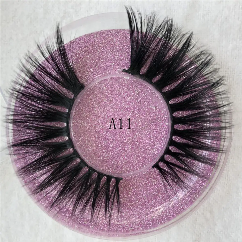 Накладные ресницы ручной работы натуральный макияж блеск упаковка 1 пара коробка