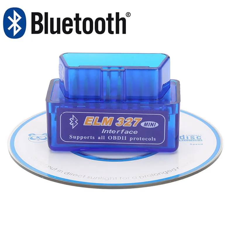 

Диагностический считыватель кода ELM327 V1.5 Bluetooth OBD2 для Android