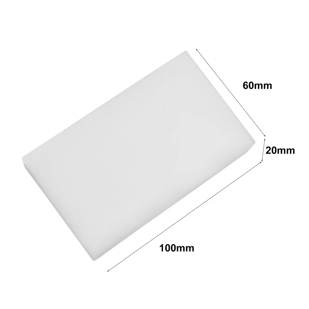 

Sponge Kitchen Clean 100pcs White Multi-functional Magic Sponge Eraser Cleaner 100 x 60 x 20mm