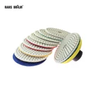 Диск полировальный Алмазный, 3 дюйма80 мм, 10 + 1 шт.