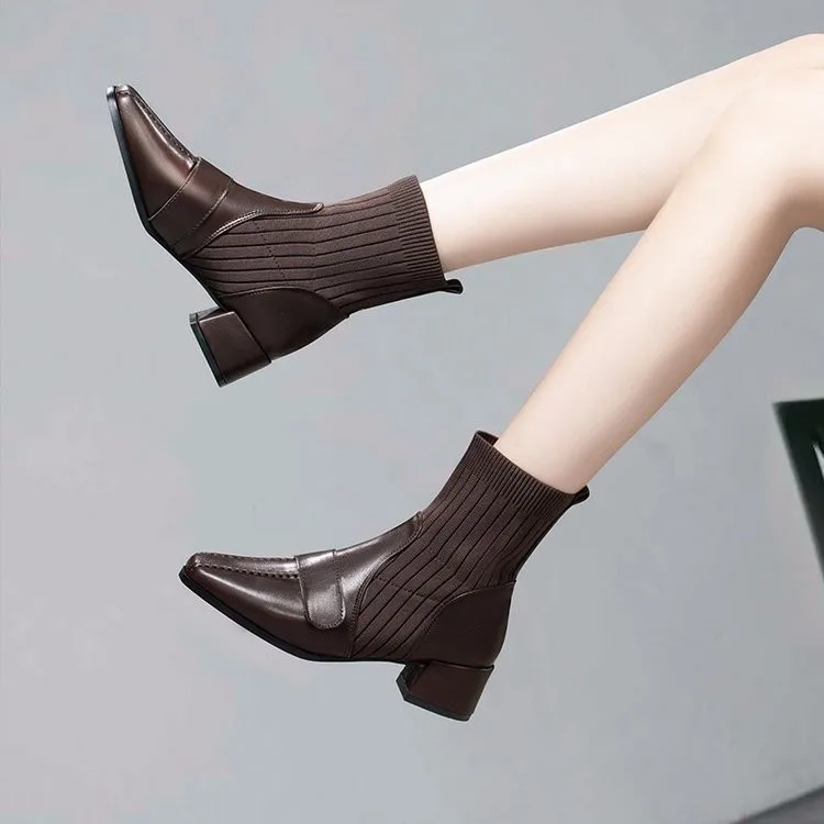 

Net celebrity Martin boots fall/winter 2021 new net celebrity fashion British style wool thick heel boots children