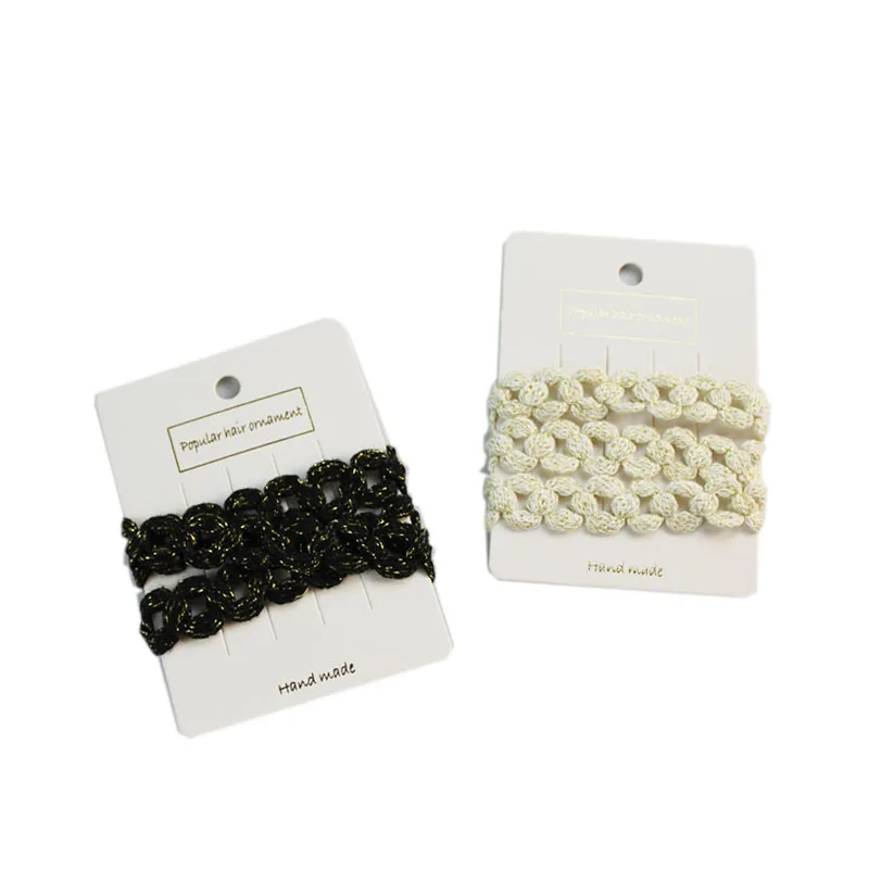 2 ярда 16 мм золотая тесьма отделка хлопковой веревки кружевная одежды черная