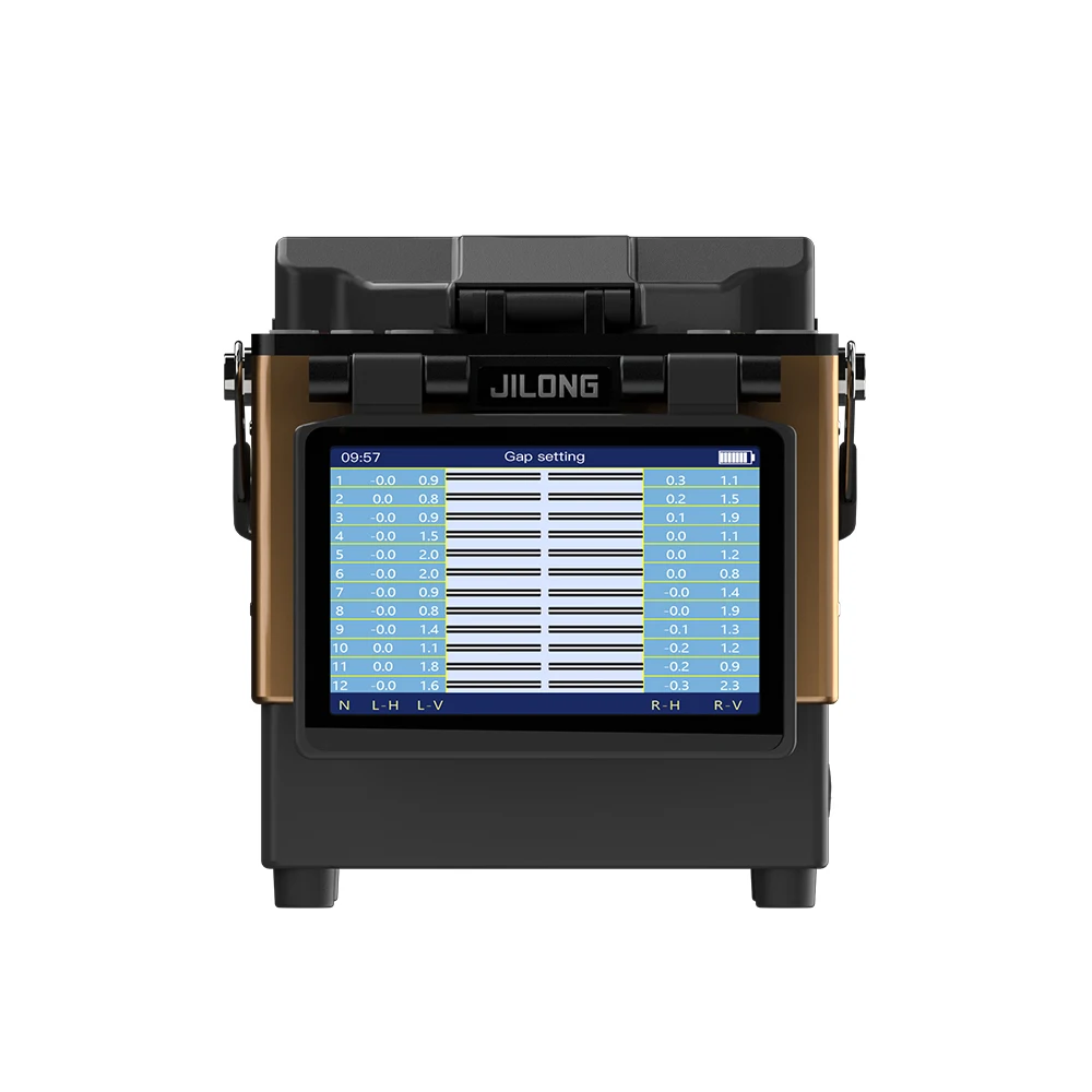 

JILONG KL400 Ribbon Fiber Fusion Splicer Multi-Language FTTH Splicer Machine 6 Motor 18S splicing machine