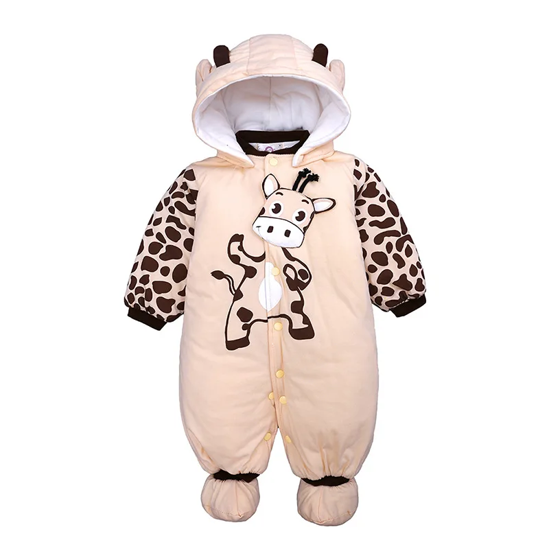 Одежда для новорожденных сезон осень зима Комбинезоны младенцев Толстовки в
