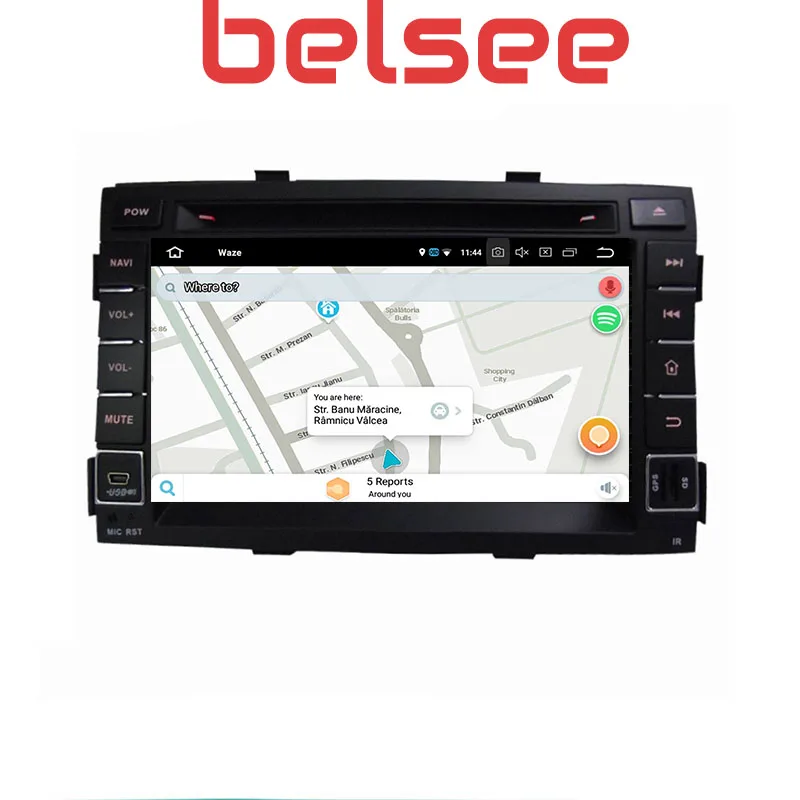 Belsee 2009 2010 2011 2012 KIA Sorento Радио стерео аудио Системы Android 9,0 Авто головное устройство gps навигация 8 Core, 4 Гб+ 64 Гб gps DVD