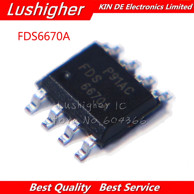 

50PCS FDS6670 FDS6670A SOP8 FDS 6670 SOP SMD