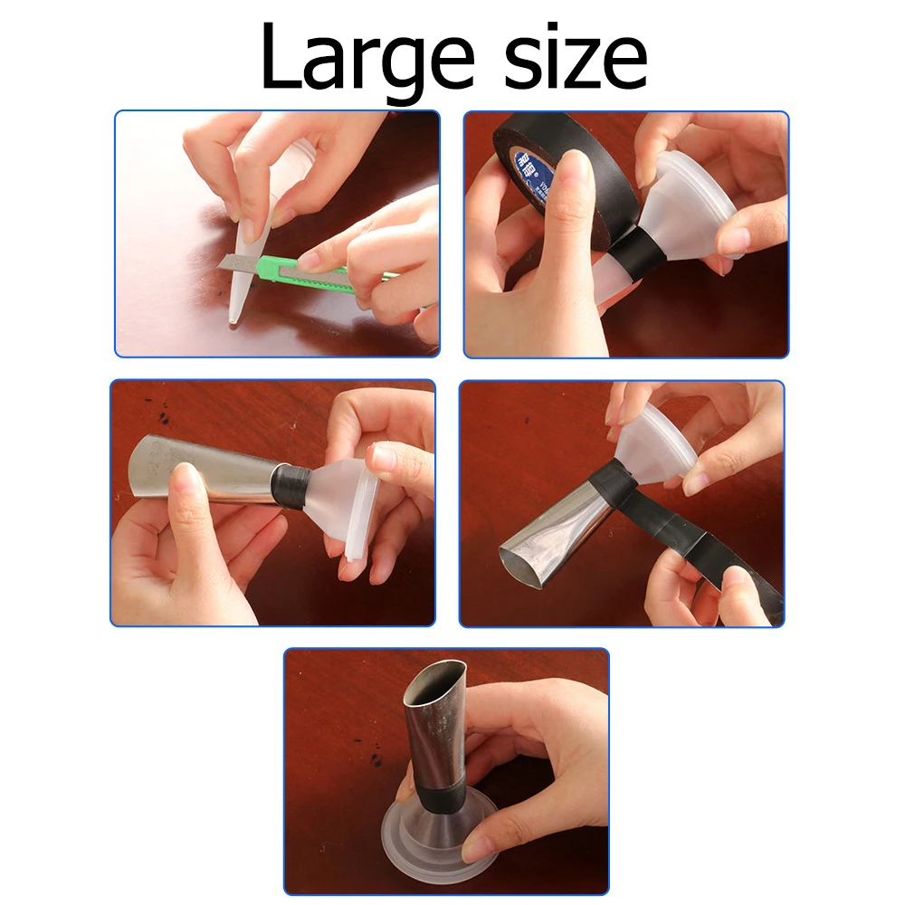 14PCS Stainless Steel Caulk Nozzle Applicator Caulking Finisher Glue Silicone Sealant Finishing Tool Kitchen Bathroom Sink Joint