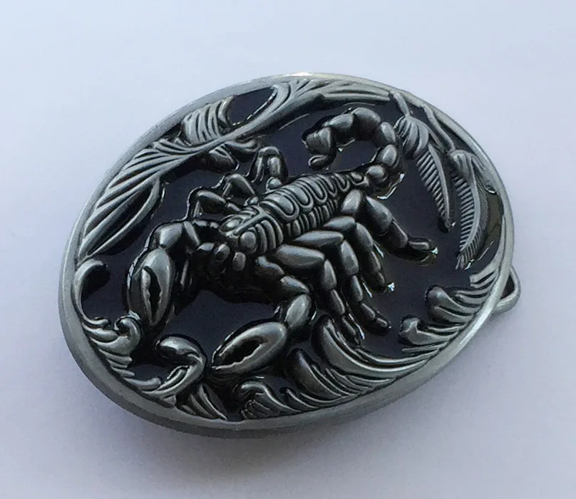 Модная модель скорпиона гладкая Пряжка стандартная подходит для широкого ремня 4