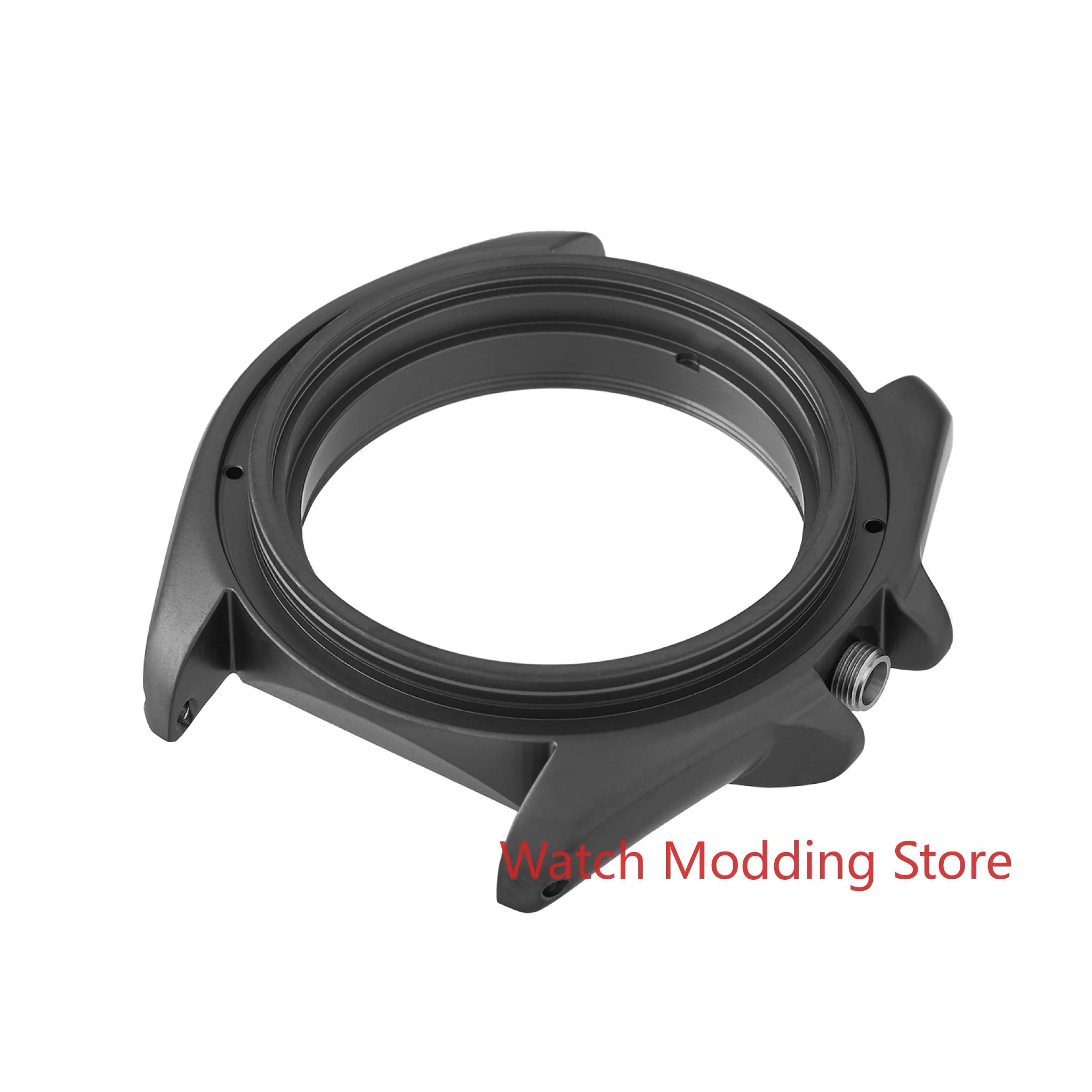 Чехол для часов 42 мм SKX007/SRPD SKX черный PVD 316L SS 300 м водонепроницаемая заводная