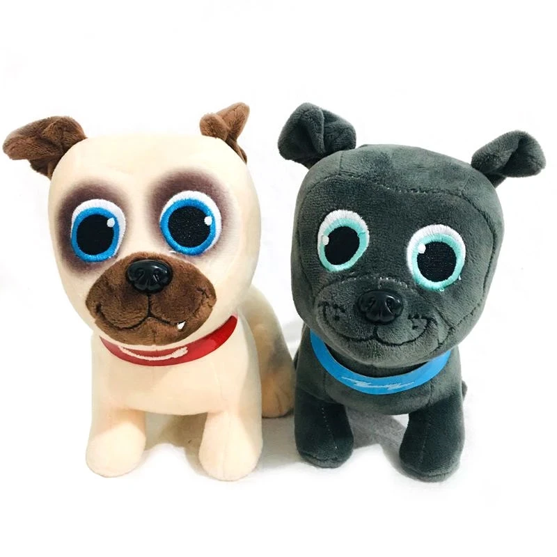 

20cm Puppy Dog Pals Plush Bingo and Rolly Animal Dog Plushie Toys Soft Stuffed Dolls for Baby Birthday X-mas Gifts