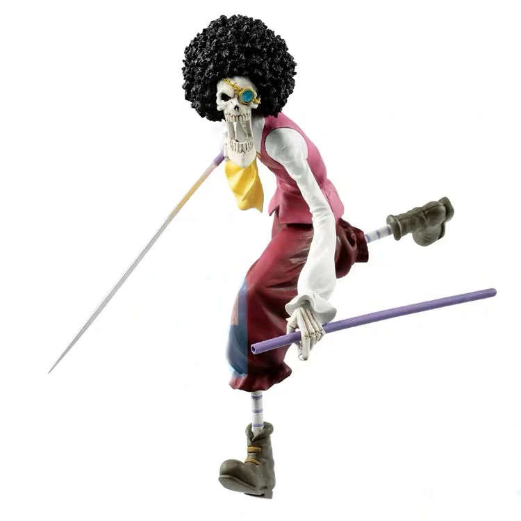 Оригинальный Banpresto one piece Stampede рисунок над морем Брук фигурка модель