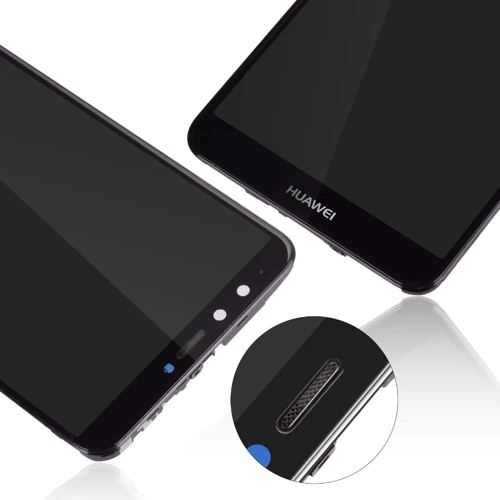 ЖК+ рамка для HUAWEI Y9 ЖК-экран сенсорный экран дисплей с рамкой FLA L22 LX2 LX1 LX5 ЖК-дисплей сенсорный экран