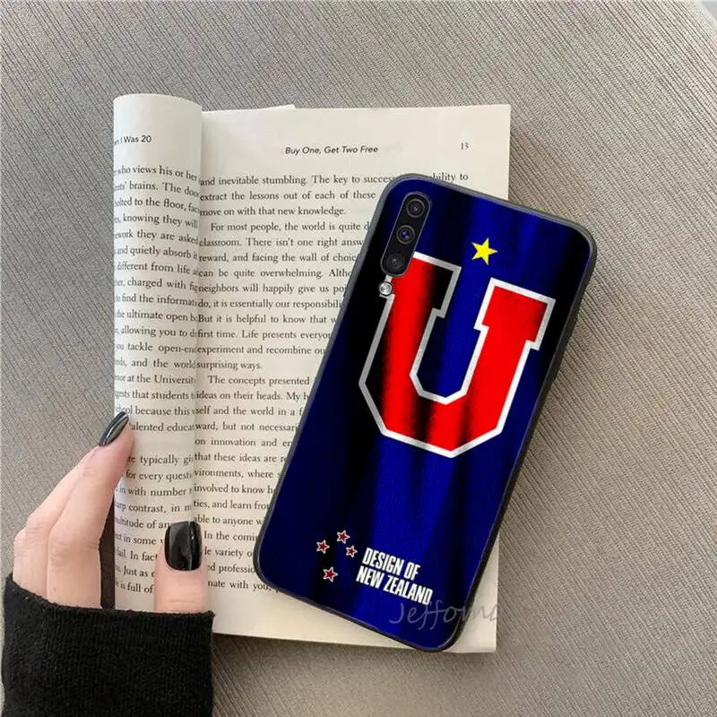 

University of Chile Fashion Phone Case For Samsung galaxy S note 7 8 9 10 20 fe edge A 6 10 20 30 50 51 70 lite plus cover funda