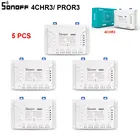 Умный коммутатор Itead SONOFF 4CHR3 PROR3, 15 шт., Wi-Fi, 433 МГц